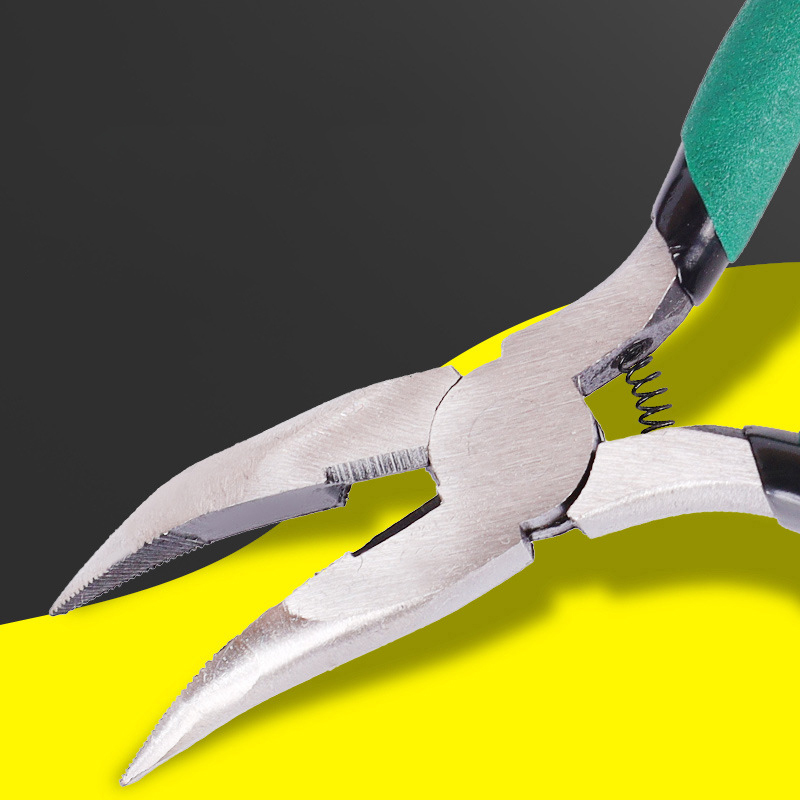 Jewelry Making Loop Pliers - Flat Curved Nose Pliers Ring Looping