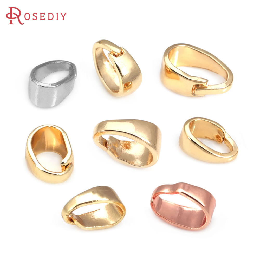 Jewelry Making Metal Supplies - 7X3.5MM 6X4MM 7X5MM 9X4MM Vàng 14K
