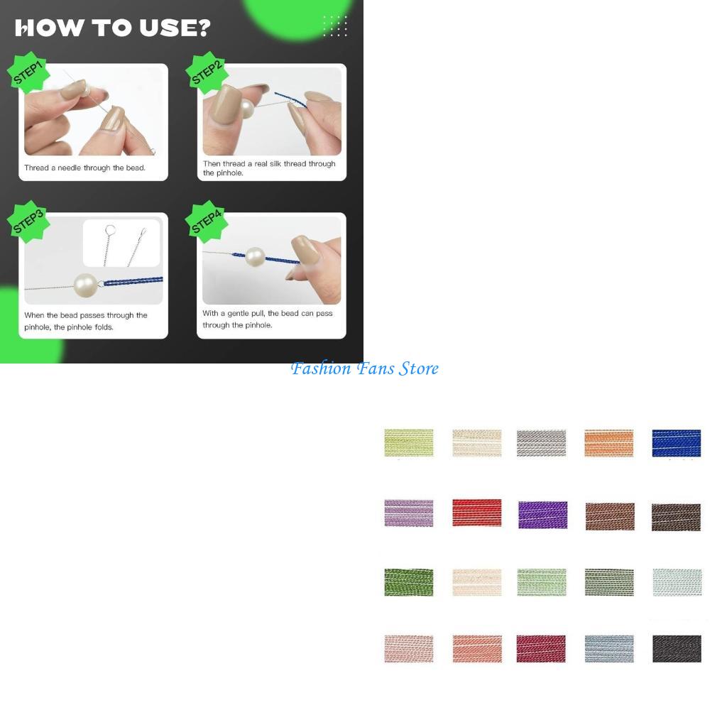 Knotting Cord Silk - Dây lụa tự nhiên dùng làm