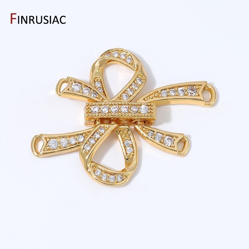 Jewelry Making Metal Supplies - 18K Gold Plated Brass Hollow Ribbon