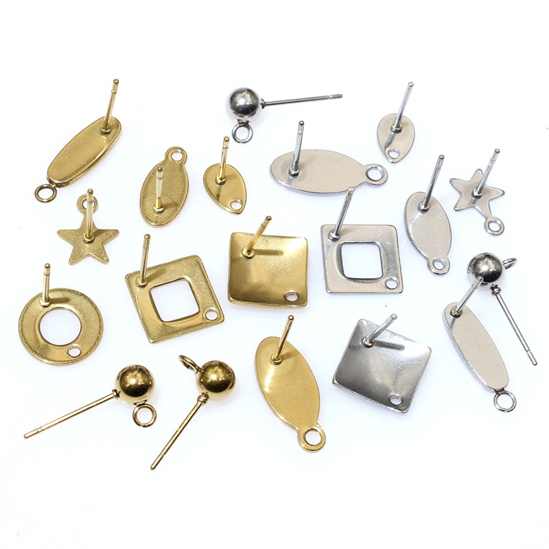 Jewelry Making Metal Supplies - 20pcs thép không gỉ Craft Bông