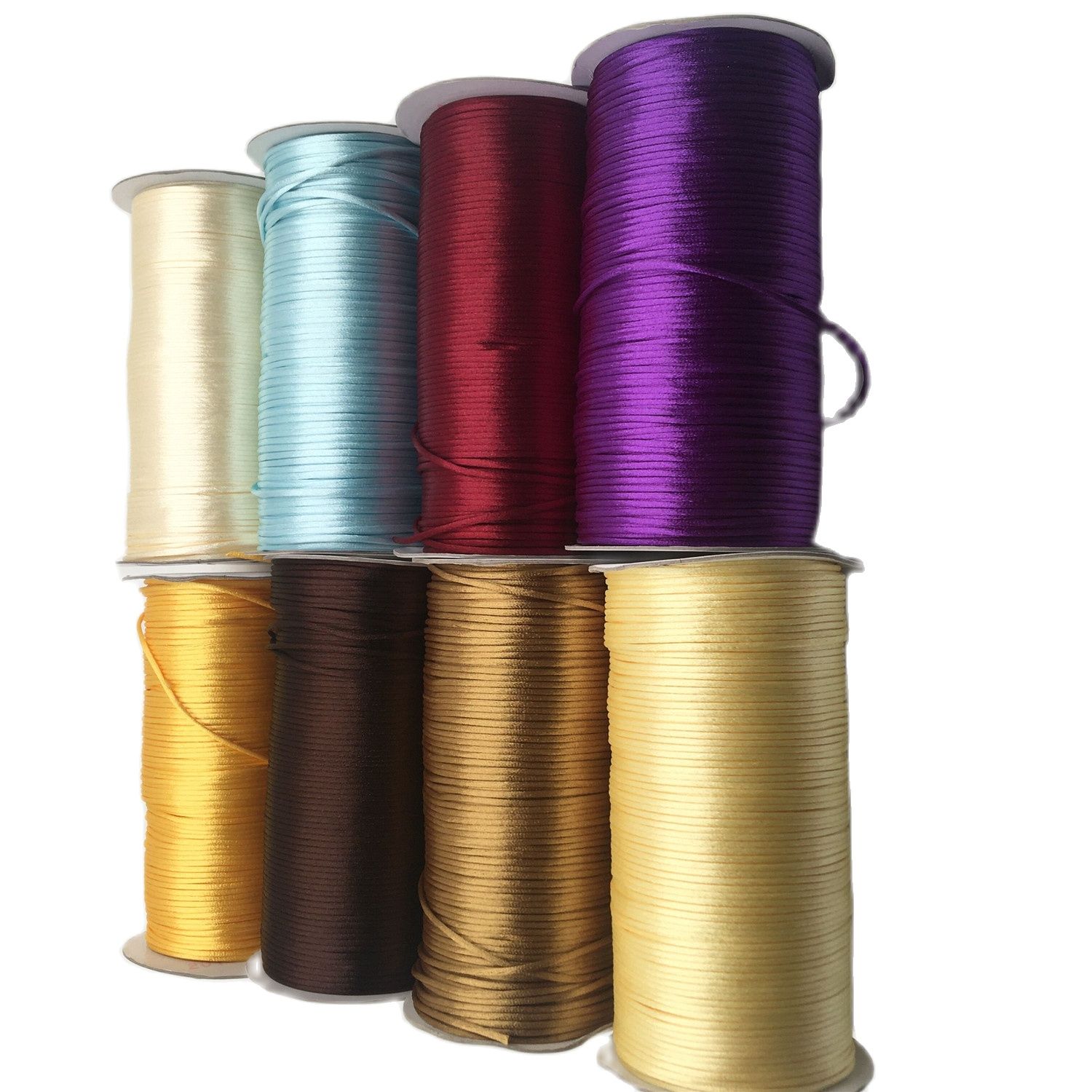 2Mm Đầm Macrame Lụa Macrame Dâ - đánh giá và giá Knotting Cord Silk