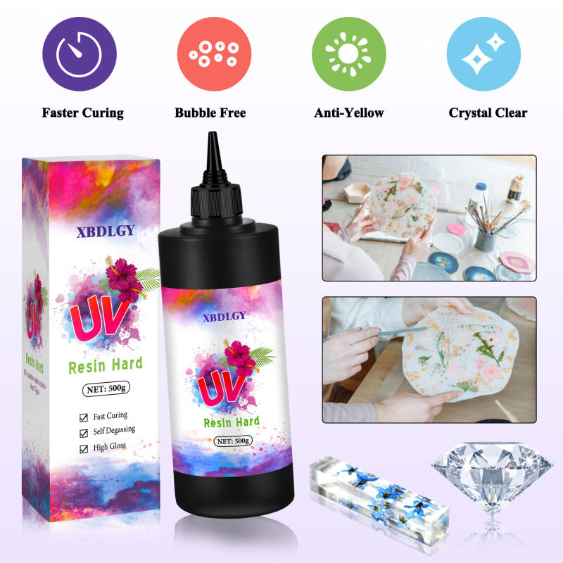 200g/250g/500g UV Resin Hard G - đánh giá và giá Jewelry Making Uv Resin Kit