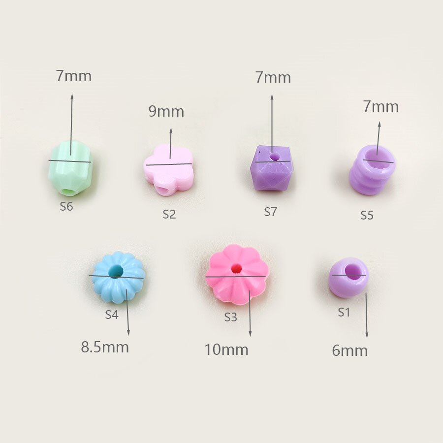 40pcs/bag Loose Mix Cute Acryl - đánh giá và giá Jewelry Making For 5 Year Old