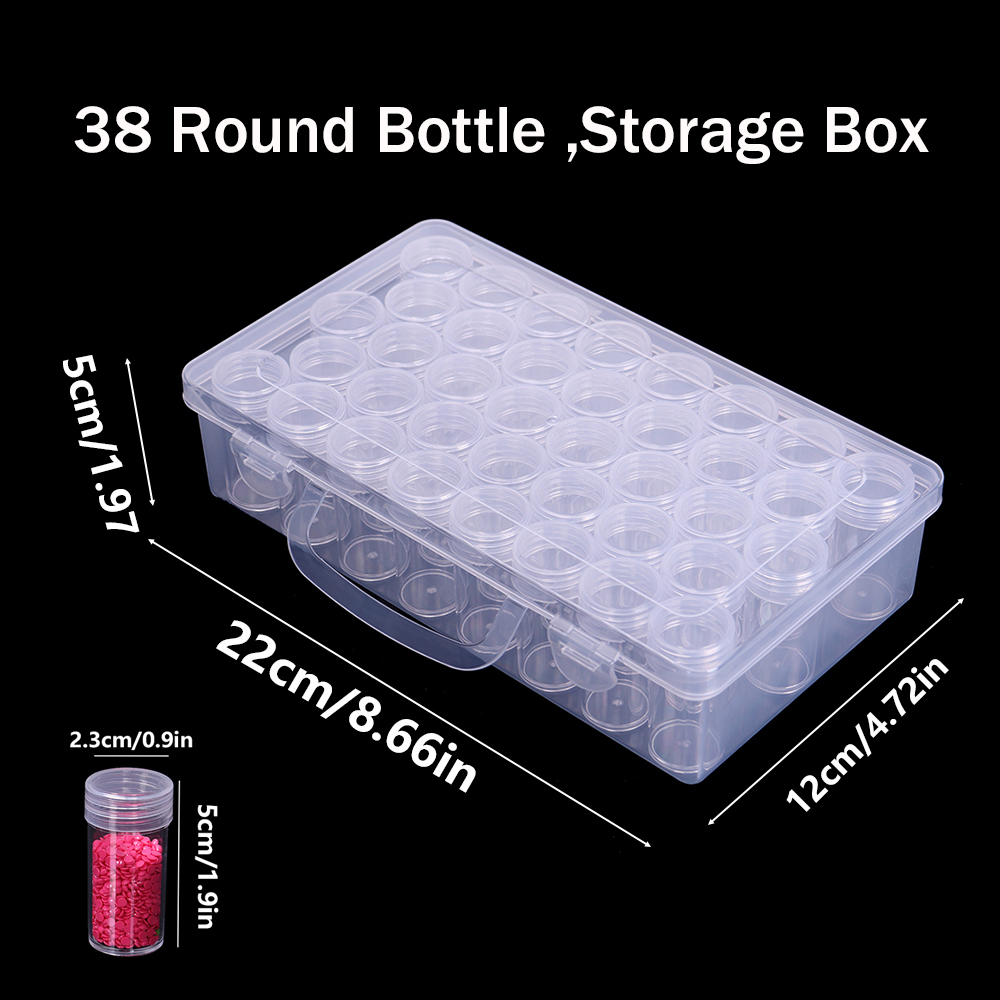 38/76/114/152 Bottle Diamond P - đánh giá và giá Bead Organizer Tray