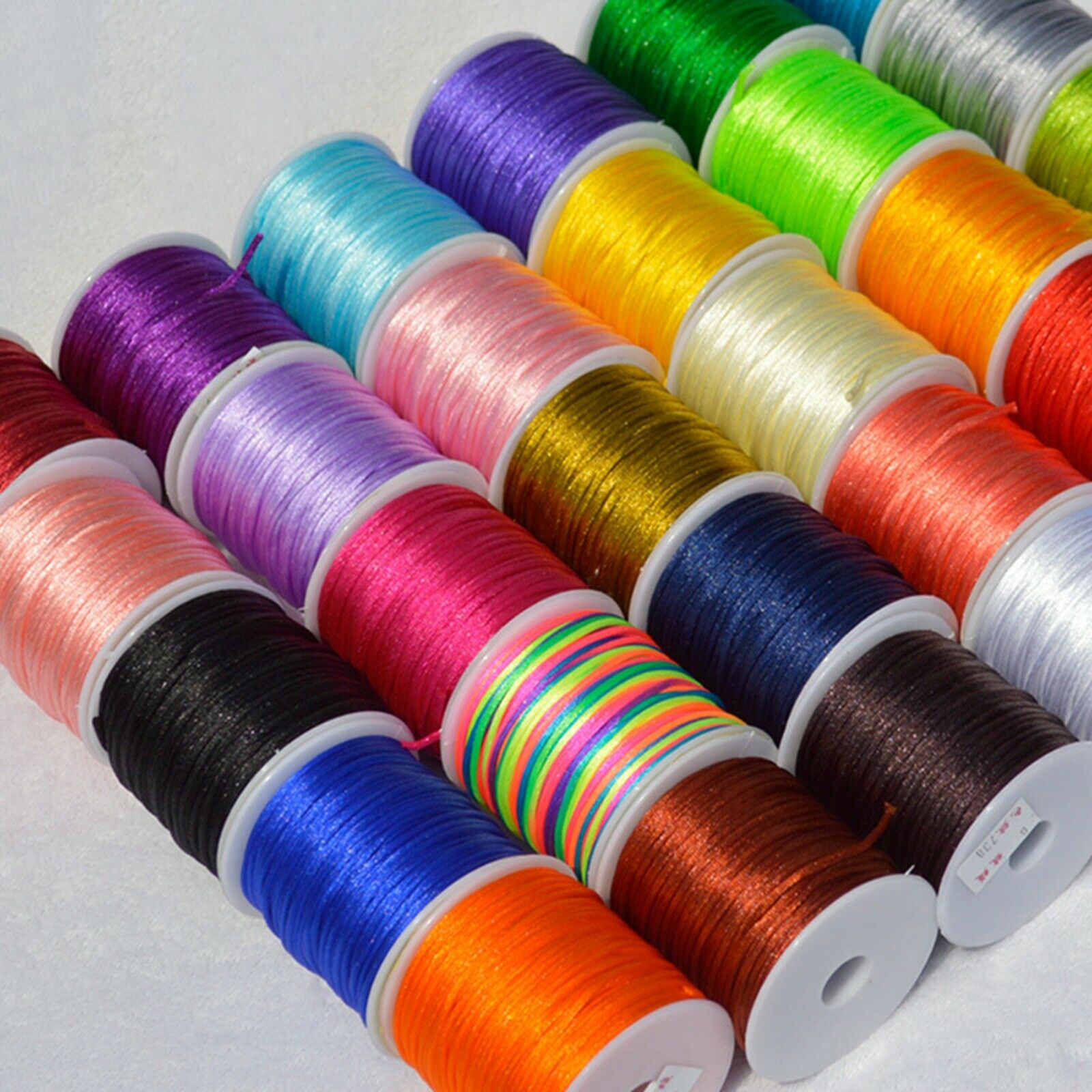 40 Mét Nylon Trung Quốc Satin  - đánh giá và giá Knotting Cord Silk