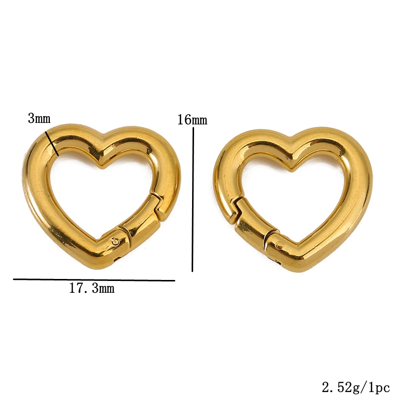 2pcs Stainless Steel Clasps He - đánh giá và giá Jewelry Making Metal Supplies