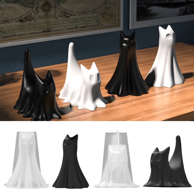 Ghost Cat Halloween Desktop Or - đánh giá và giá Jewelry Making Uv Resin Kit