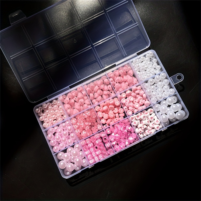 10-Piece Pink Alphabet Box, Ac - đánh giá và giá Bead Organizer Tray