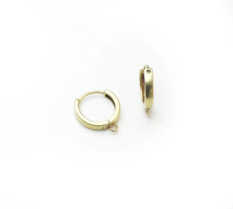 10pcs Brass Ear Hoops, Leverba - đánh giá và giá Jewelry Making Metal Supplies
