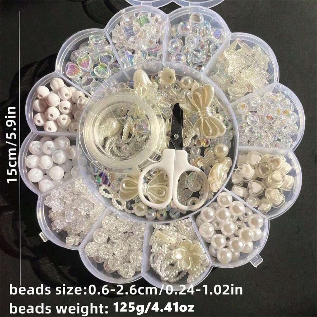 2Set/1Set 13 Grids Acrylic Flo - đánh giá và giá Bead Organizer Tray