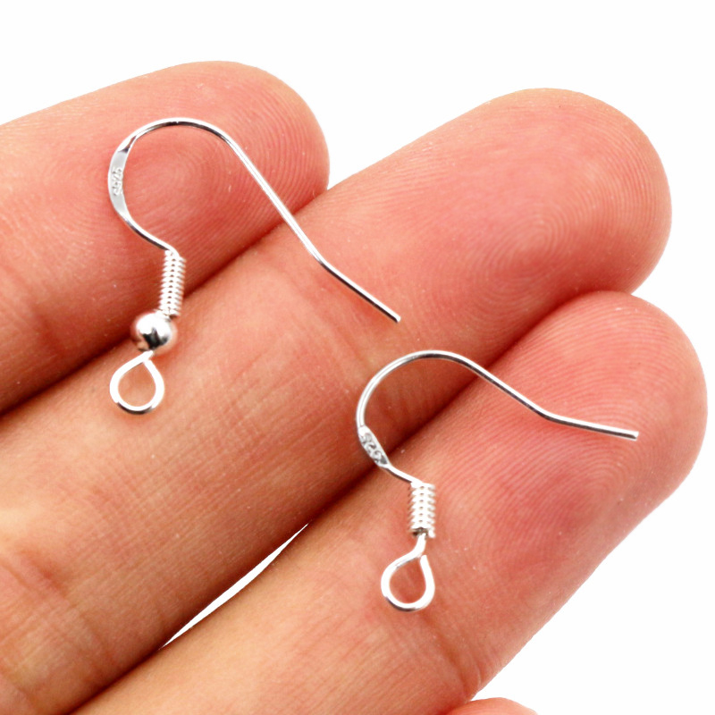 50Pcs 16Mm 925 Sterling Bạc Mạ - đánh giá và giá Jewelry Making Metal Supplies