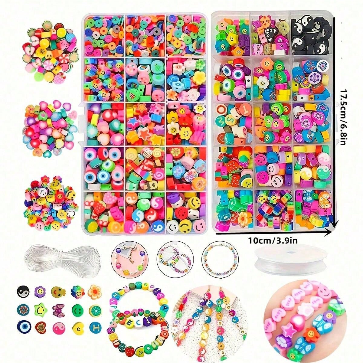 1450/1200/250pcs Polymer Clay  - đánh giá và giá Bead Organizer Tray