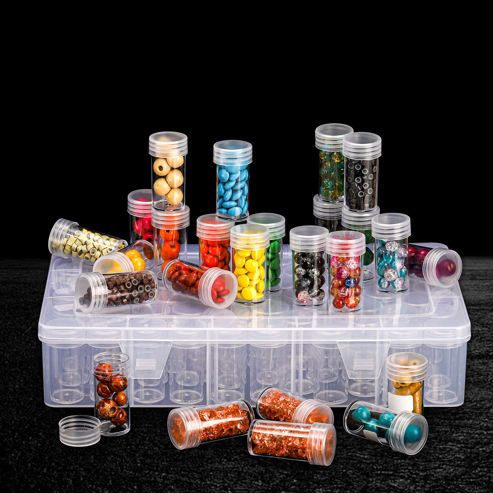1pc 24/30//38/60 Slots Plastic - đánh giá và giá Bead Organizer Tray