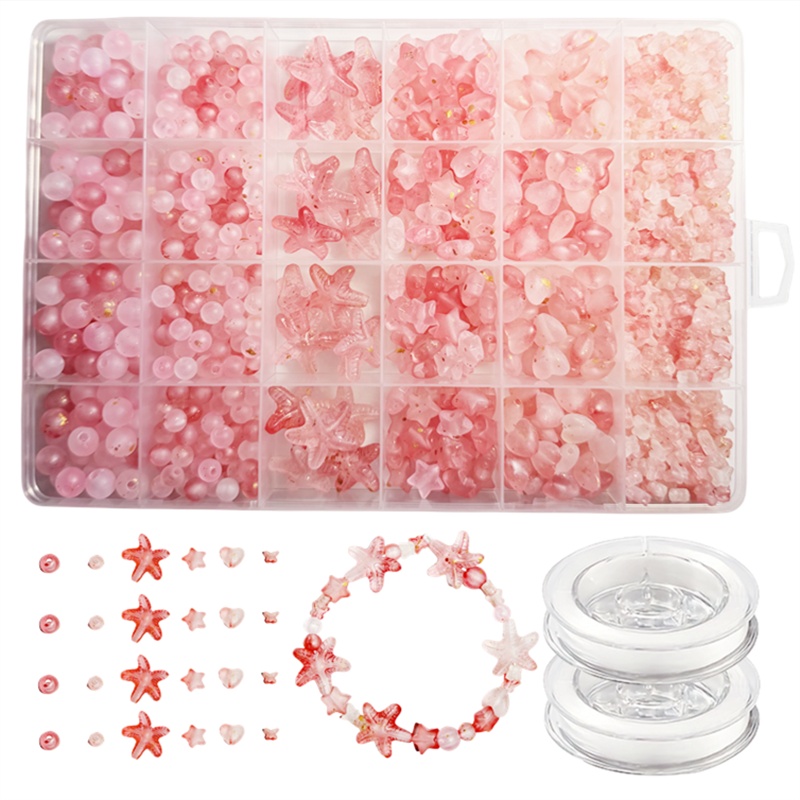 7-19mm 825pcs Matte Gradient L - đánh giá và giá Bead Organizer Tray