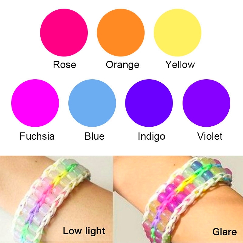 6*8mm UV Changing Reactive Acr - đánh giá và giá Jewelry Making For 5 Year Old