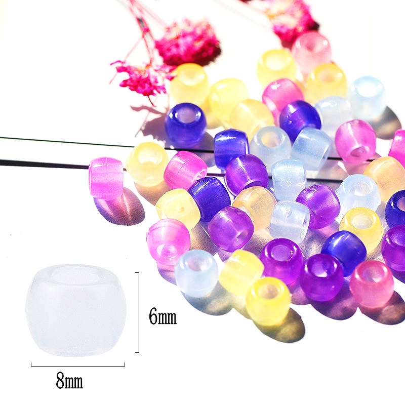 6*8mm UV Changing Reactive Acr - đánh giá và giá Jewelry Making For 5 Year Old