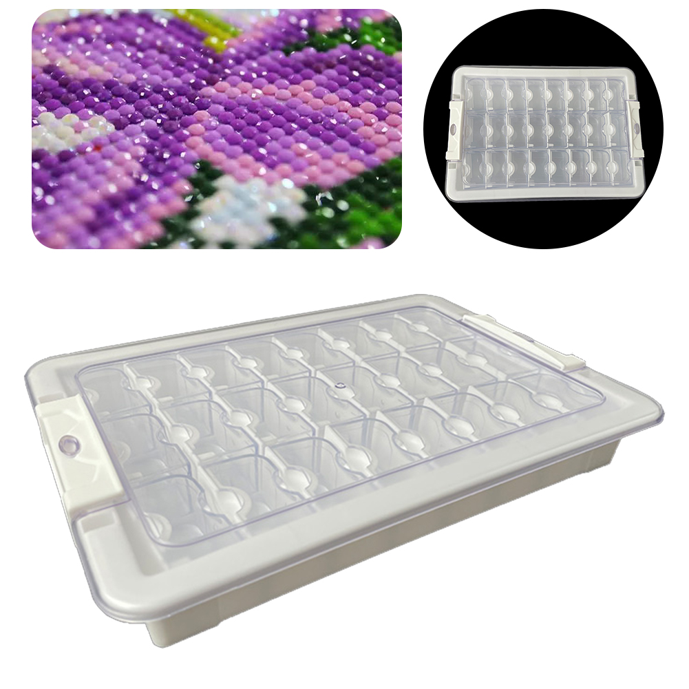 9/15/21/24/26/39 Grids Diamond - đánh giá và giá Bead Organizer Tray