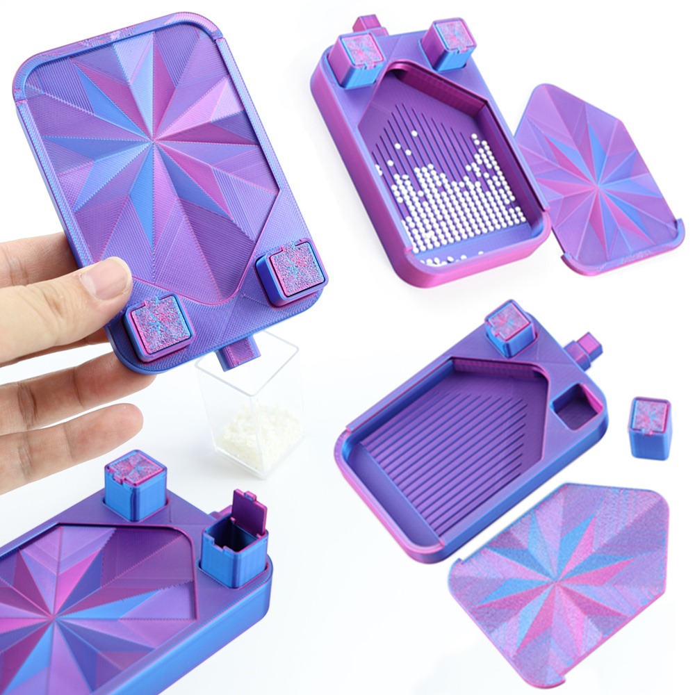 Multi-Color Diamond Painting T - đánh giá và giá Bead Organizer Tray