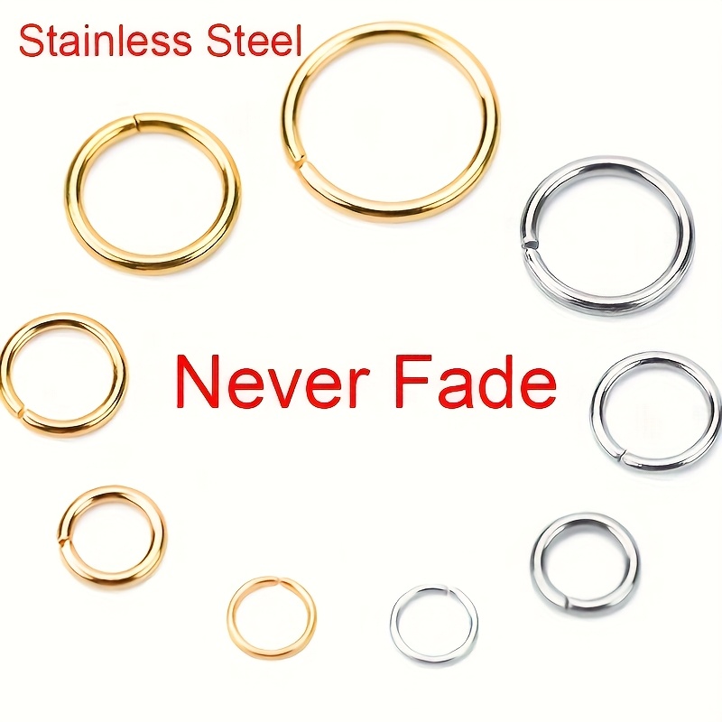 100 Jewelry Connecting Rings 3 - đánh giá và giá Jewelry Making Supplies Wholesale