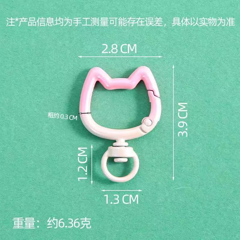 5-10PCS Gradient Cute Cat Clas - đánh giá và giá Jewelry Making Metal Supplies