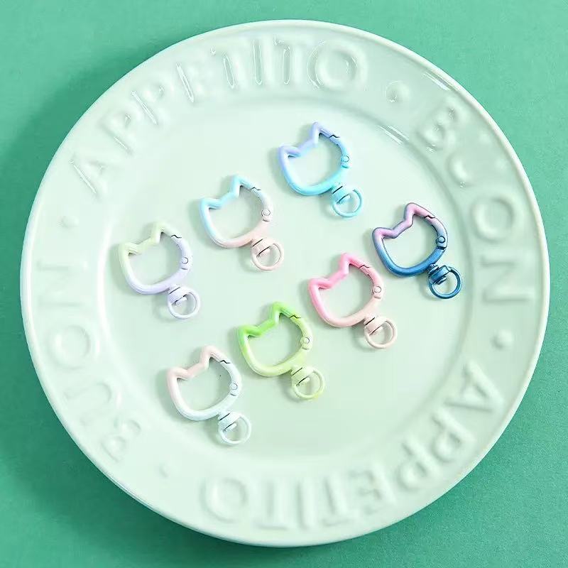 5-10PCS Gradient Cute Cat Clas - đánh giá và giá Jewelry Making Metal Supplies